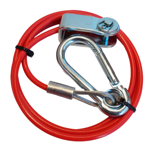 Clevis breakaway safety cable - breakaway,