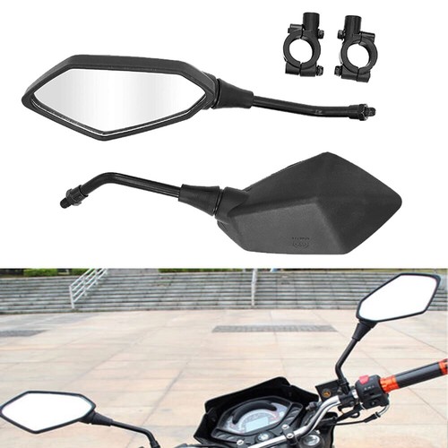 Motorcycle rearview side - rearview,