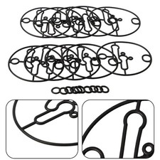 10 Pack Carburetor Bowl Gaskets For Briggs-And-Stratton 698781 For Nikki-Carb