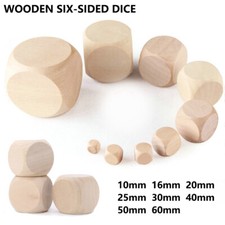 10mm-60mm Wooden Dice Wood