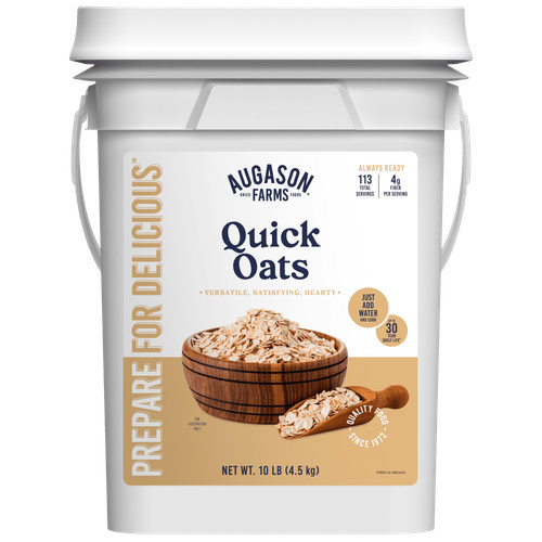 Quick oats emergency - quick, food