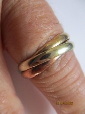 9ct Gold Tri-Colour Russian