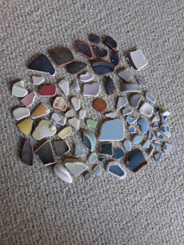 Authentic sea tumbled - authentic, pottery