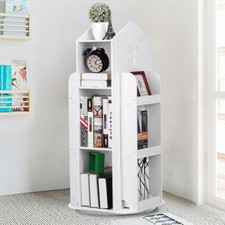 360° Rotating 4 Tier Bookcase