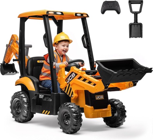 Jcb 12v kids ride - jcb,