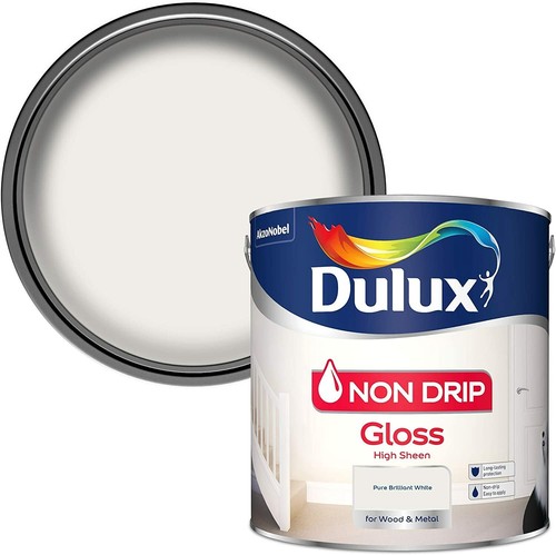 Dulux non drip pure brilliant - non,