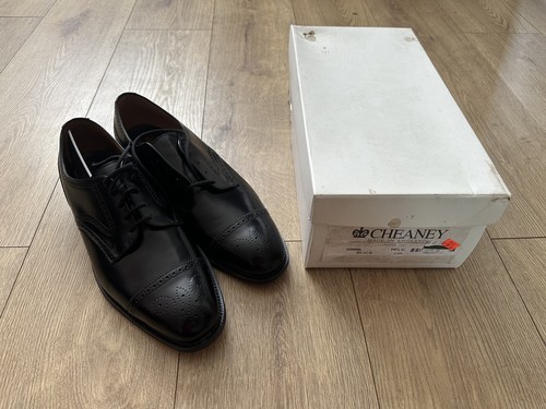 Cheaney brogues mens - mens, black