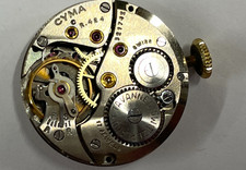 Cyma watch mechanism R424 Working order