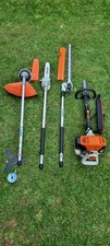 stihl KM111 R professional combi set. strimmer, long reach hedge cutter pole saw