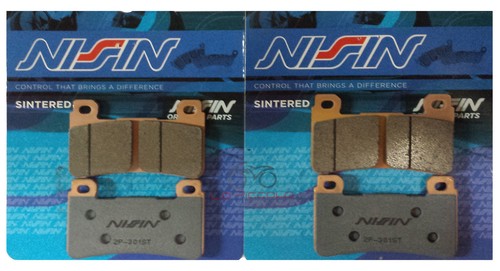 301 nissin front brake pads - 2p-301,