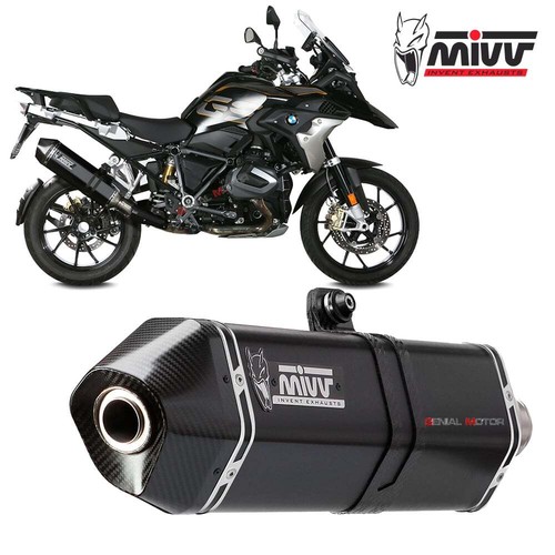 Mivv exhaust speed edge black - exhaust,