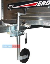 34mm Trailer Jockey Wheel & Clamp with FIXING KIT Standard Duty