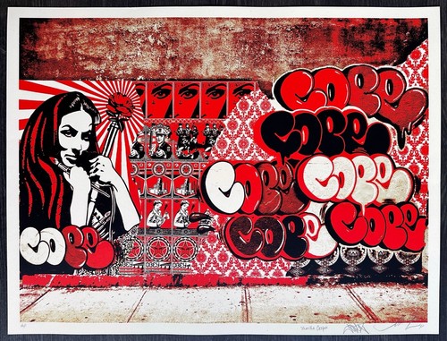 Shepard fairey obey x - shepard,