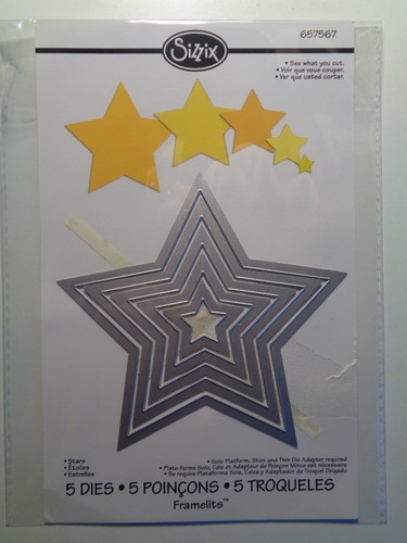 Sizzix framelits stars - sizzix,