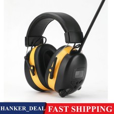 Bluetooth Headphones Ear Muffs Ear Defenders with Radio FM Hearong Protector