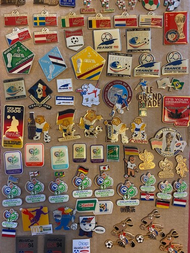 World cup enamel metal - -,