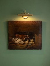 19th Century Oil on Canvas