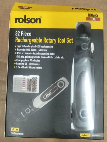 Rolson cordless rotary tool - rolson,