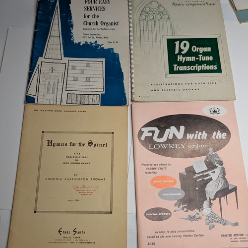 Lot 1948 organ sheet - organ,