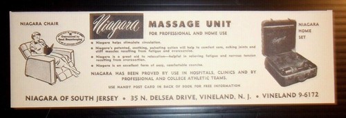 1955 niagara massage unit - 1955,