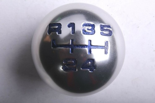 Speed blue gear ghift knob - blue,