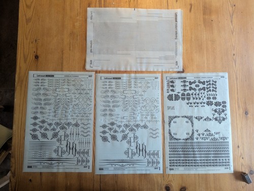 Vintage letraset bundle 4 - of,