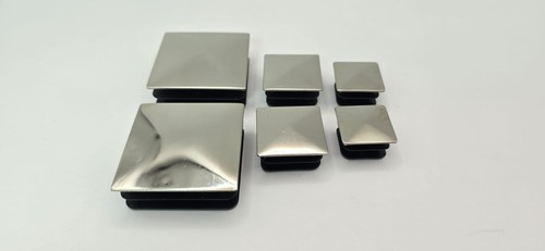 Square chrome metal - square,