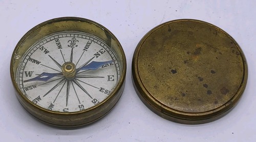 Vtg 1880 victorian brass 38mm - vtg,