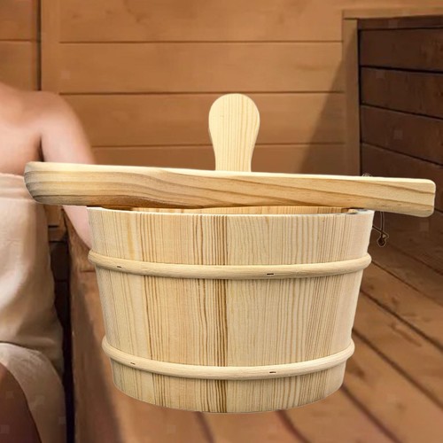 Wooden sauna barrel spa - wooden,