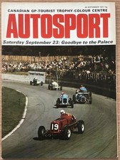 AUTOSPORT Magazine 28 SEP 1972  Broadspeed G1 Capri Race Test  SILVERSTONE