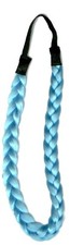 Ladies Braided Synthetic Hair Plaited Plait Elastic Headband Hairband