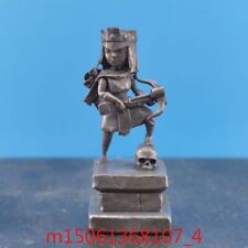 Black Aged Brass Clash of Clans Queen Statue Prince of War Action Figure Gift