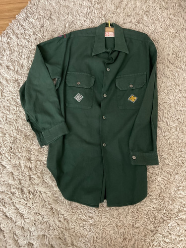Vintage boy scout shirt - vintage,