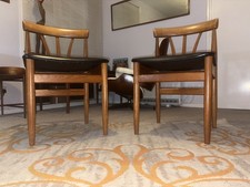 Pair Of MCM Danish Solid Teak