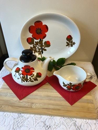 Retro alfred meakin poppy - retro,