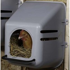 Little Giant Large Nesting Box Wall Mount Plastic Nesting Box