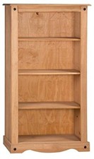 Corona Bookcase Medium 3 Shelf