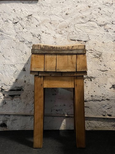 Vintage butchers block beech - vintage,