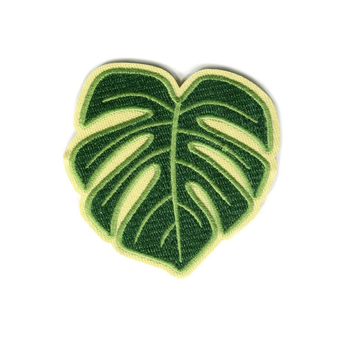 Monstera leaf swiss - swiss, cheese