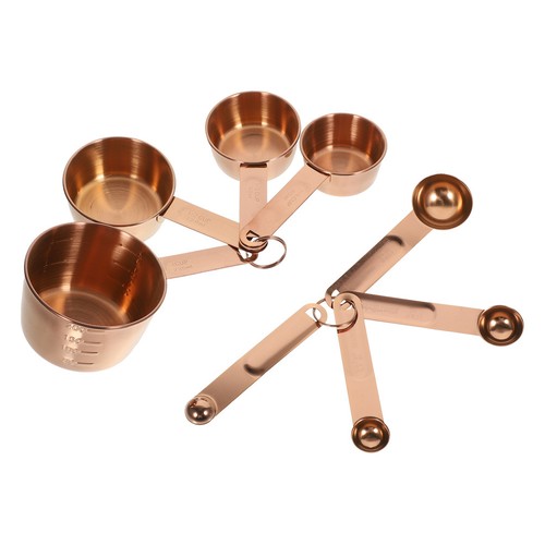 Set copper measuring - 1, cups