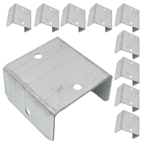Panel clip fence post support - panel,