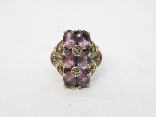 Sterling silver amethyst - amethyst, &