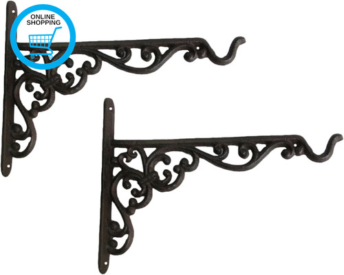Set cast iron brown wall - set,