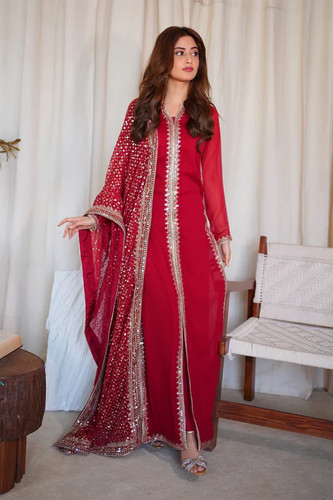 Pakistani designer embroidered - designer,