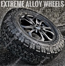 16" Black Matterhorn Alloy Wheels Renault Masters 5x130 + Roadcruza All terrain