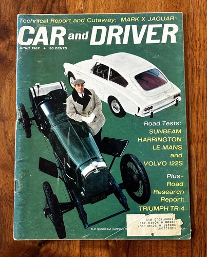 Vintage car and - and, driver