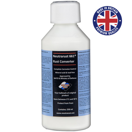 Rust converter treatment - rust, for