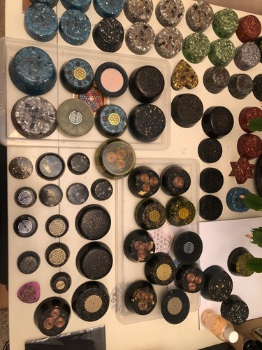 Orgonites handmade from resin - handmade,