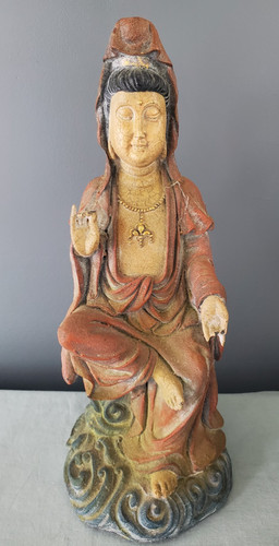 Chinese wood kwan yin quan - chinese,