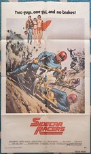 1975 SIDECAR RACERS Original One Sheet Poster 27x41 Ben Murphy RACING THRILLER